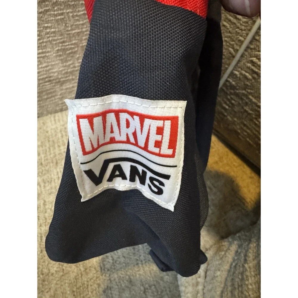 Vans Marvel Captain Marvel Backpack Red Navy New with Tags VN0A3QXFIZQ
